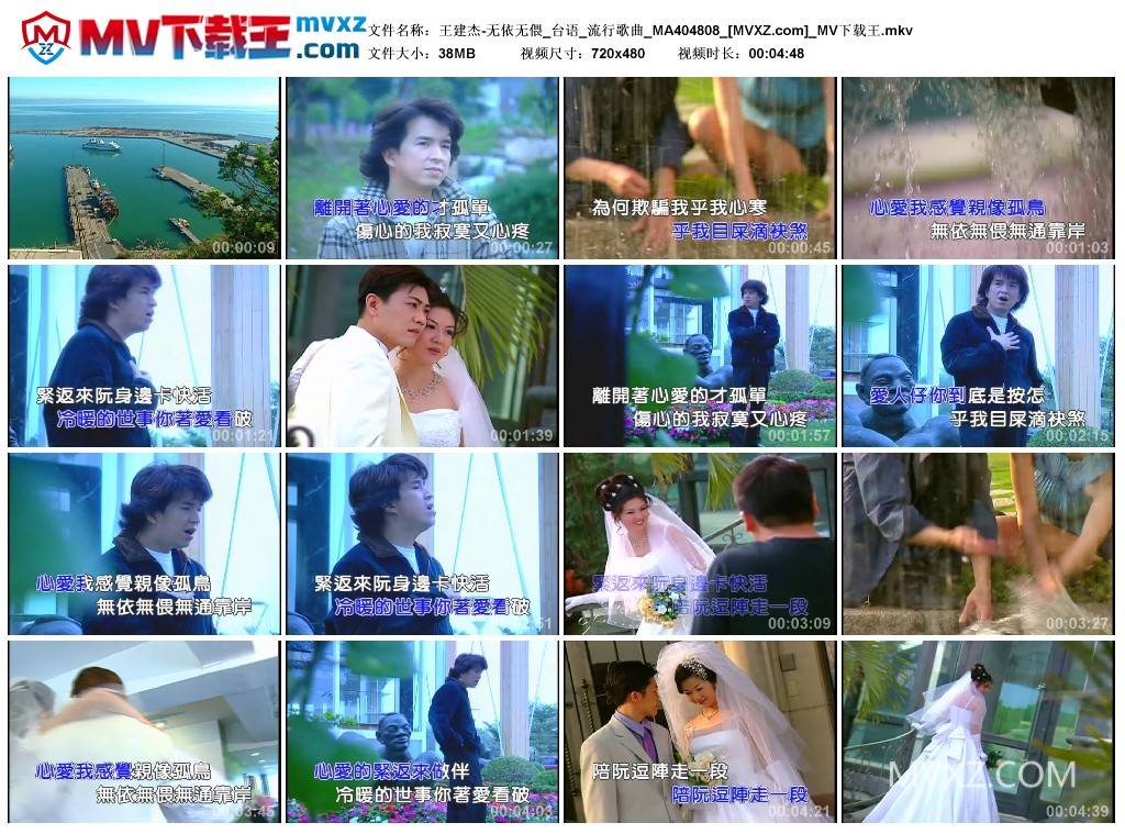 王建杰-无依无偎_台语_流行歌曲_MA404808